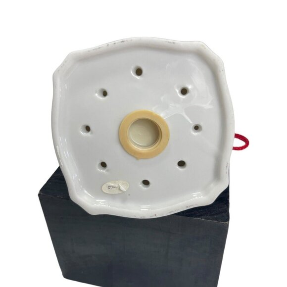 Vintage Jasco Porcelain Festive Goose Fragrant Christmas Tree Ornament - Picture 7 of 8